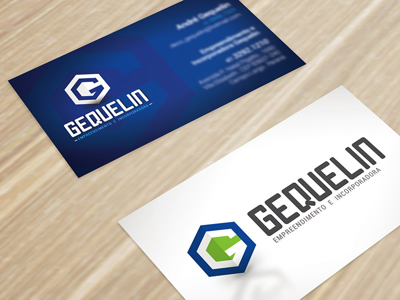 Cartão de Visita . Gequelin Incorporadora